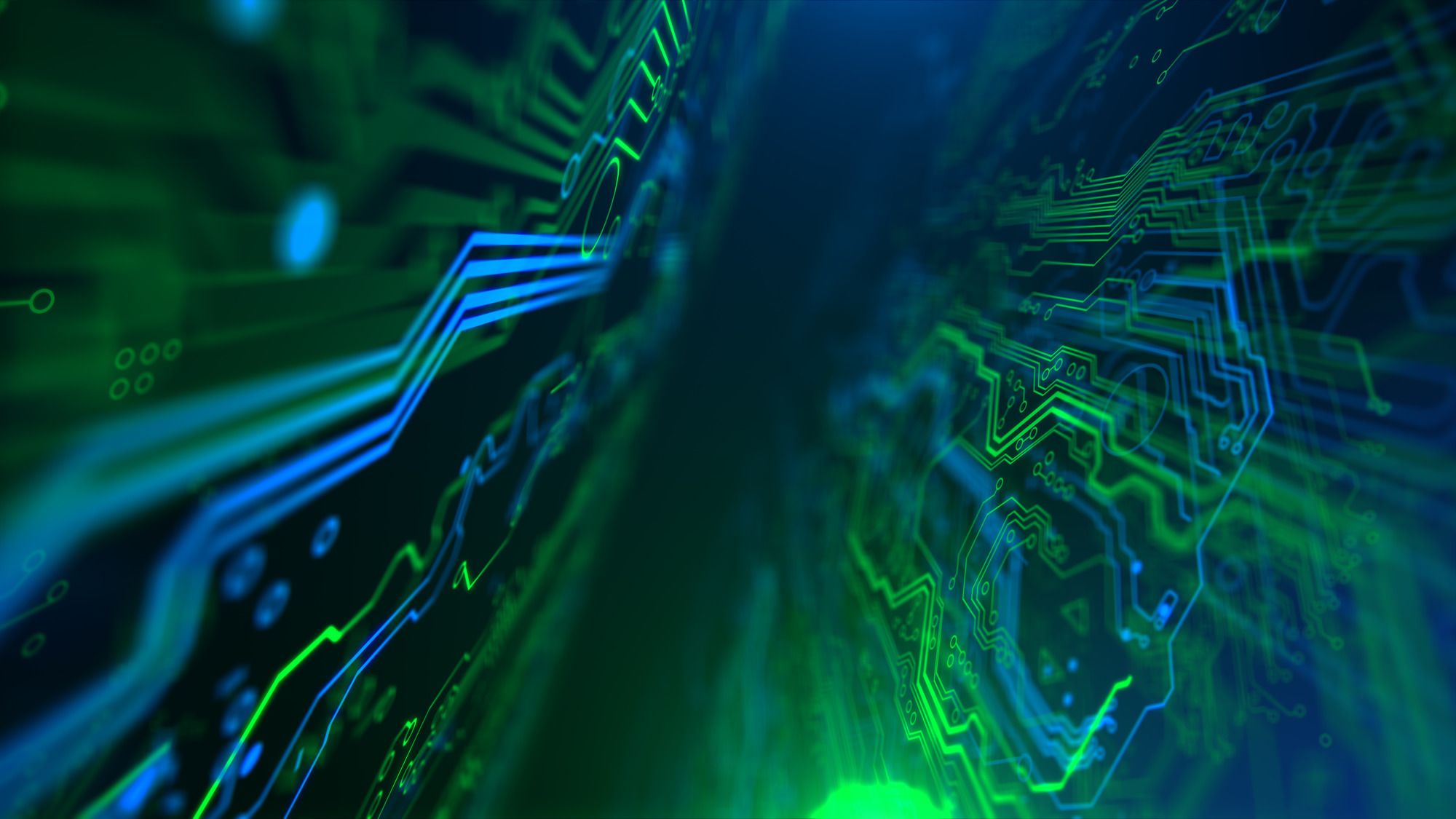 Abstract motherboard background