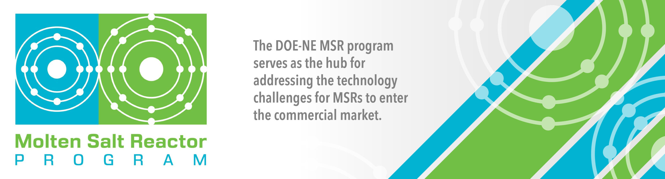 The DOE-NE Molten Salt Reactor (MSR) program serves as the hub for addressing the technology challenges for MSRs to enter the commercial market.
